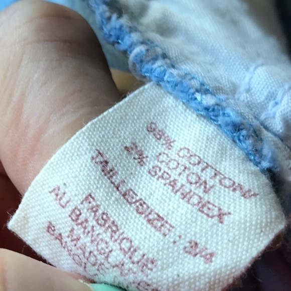 Vintage Liquid x - Indigo Blue Straight legs ankle utility pants Size 3-4 - Picture 7 of 7